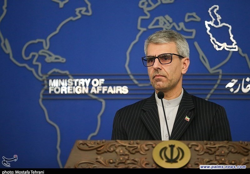 إسماعيل بقائي: اختيار مسقط تم بناءً على اقتراح عمان